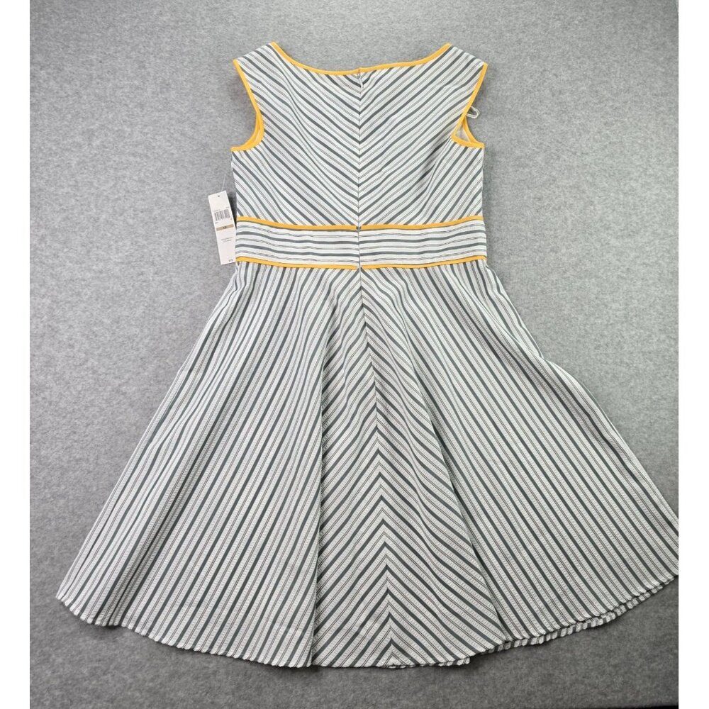 New London Style Collection Women's Sleeveless Fit & Flare Dress Size 12 - Picture 5 of 6